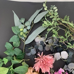造花　ピック　葉など色々の画像