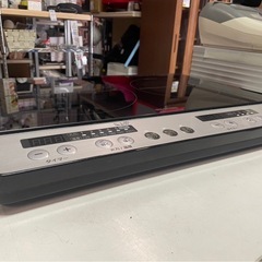 IRIS OHYAMA　アイリスオーヤマ　2口IHコンロ　IHK-W12-B　2019年製　クッキングヒーター　稼働確認済　中古品　③の画像