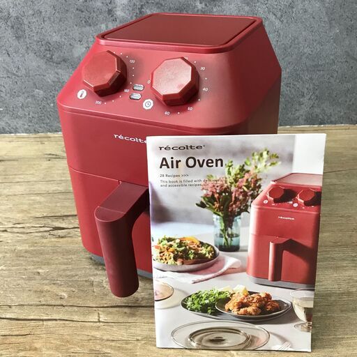 recolte レコルト エアオーブン RAO-1 ノンフライヤー 動作品 24l菊-