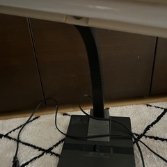 蛍光灯スタンド黒