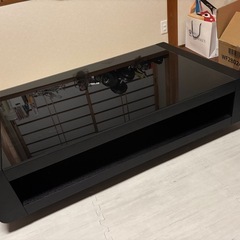 【成約】東京インテリア＊ガラステーブル 