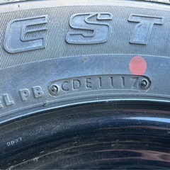 【ジムニー純正】 スペアタイヤ　ブリヂストン DUELER H/T 684 175/80R16の画像