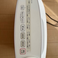シャープ プラズマクラスター搭載 加湿セラミックファンヒーター ホワイト HX-G120-Wの画像
