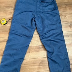 防寒　作業ズボン　裏起毛の画像