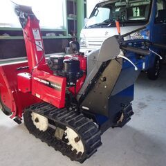 本州送料無料●条件値引き◆ホンダの最強「ハイブリッド、現行モデル」の除雪機HSM980iと全く同じ除雪機。三菱「MMS980i」中古の出品です。HONDAガソリンエンジン9馬力!。 ●要注意!!　除雪機「底面」が機械の状態をはっきり表します。外観では判断できません!!の画像