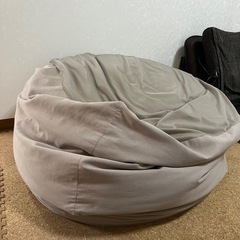 無印 ビーズソファ クッションの画像