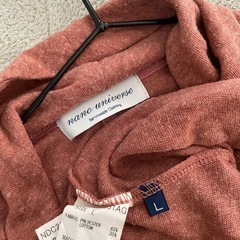 ナノユニバース薄手カーディガンの画像