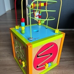お値引き　
ルービングキューブ 　木のおもちゃ　木製