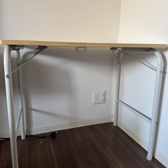 無印良品スチールパイプテーブル