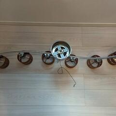 6灯シーリングライト(ブラウン)その3の画像