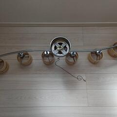 6灯シーリングライト(ライトナチュラル)【近場配送可】の画像