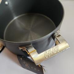 決まりました　鍋　アルミニウム　新品の画像