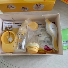 【美品】medela　ハーモニー手動搾乳機セット　の画像