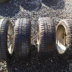 【スタッドレス】215/45R18 prodriveホイール付き 4本セット GRヤリス外しの画像