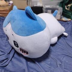 はちわれ寝そべりビッグぬいぐるみ
