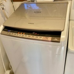 ※お話中【乾燥機能故障】2015年製 日立 ビートウォッシュ 洗濯機　8キロの画像