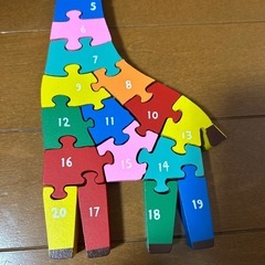 フライングタイガー　キリン　パズルの画像