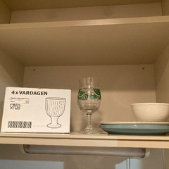 【無料】IKEA グラス4つセット