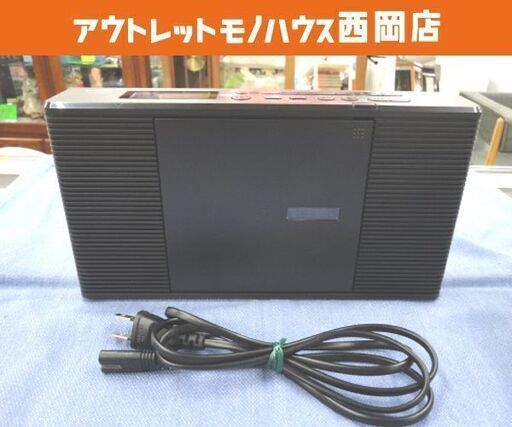 東芝 CDラジオ TY-C260 ブラック 2020年製 ワイドFM対応 TOSHIBA 西岡店