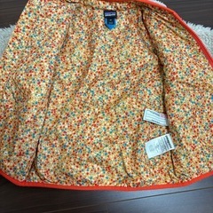 patagonia フリースジャケット 3T クリーム95cmの画像