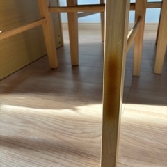 収納付きダイニング3点セット
の画像