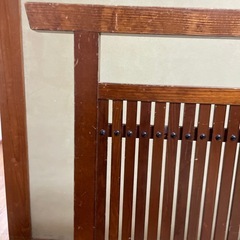 レトロな衝立の画像