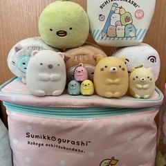 新品  すみっこぐらしセット ぬいぐるみ キーホルダー 保冷バックなど…の画像