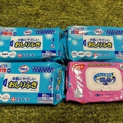 おしり拭き　2種類