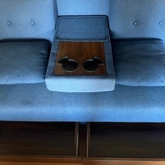 ソファーベッド　2人掛け用の画像