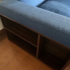 ソファーベッド　2人掛け用の画像