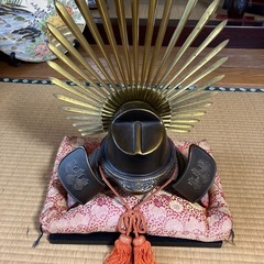 豊臣秀吉 兜 年代物　美術品　出世兜　太閤　一の谷馬藺兜 縁起物　昭和　骨董品