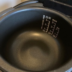 SHARP ジャー炊飯器 3合炊の画像
