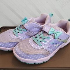 ☆大人気　瞬速　シューズ　パープル　22.5センチ