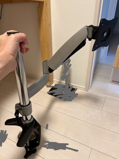 使わなくなったモニターアームをお安くお譲りします