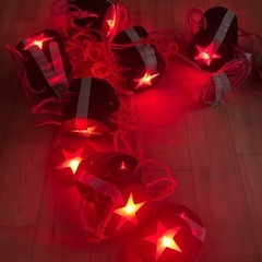 IKEA イケア LEDイルミネーション　赤色