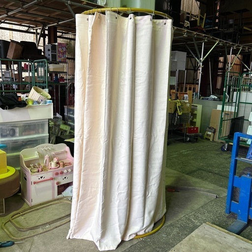 組み立て式　着替え室　着替えルーム　カーテン