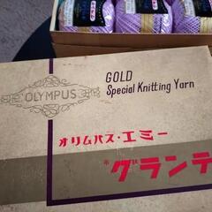 レース編みの糸の画像