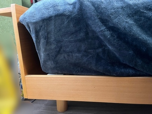 お相手決まりした】ダブルベッド（マットレス付）