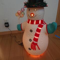 イルミネーションモチーフスノーマンの画像