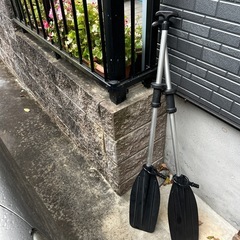 取引中　フロートボート　オール