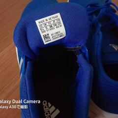 値下げ/アディダス 24.0 青の画像