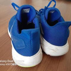 値下げ/アディダス 24.0 青の画像