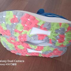 値下げ/アディダス 24.0 青の画像