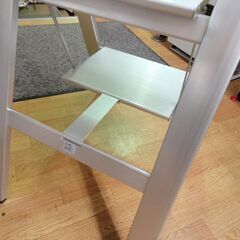 長谷川工業 踏台 2段 スリムステップ SJ-2d(SI) シルバー SLIM STEP 西岡店 の画像