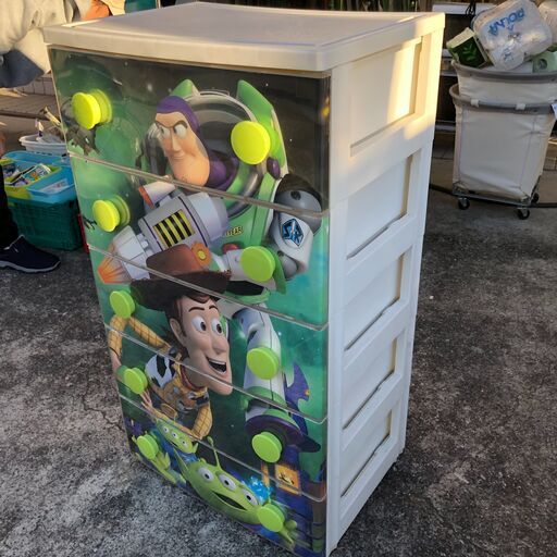 ディズニー５段チェスト