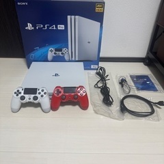 PS4pro CHU7200B 1TB グレイシャーホワイト
