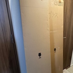 【新品未使用】IKEA イケア DETOLF デトルフ ガラス扉キャビネットの画像