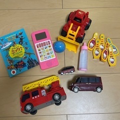 おもちゃ　セット販売　子ども　消防車　ボーリング　車
