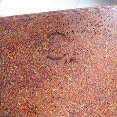 昭和レトロ　座卓　テーブル　津軽塗？と思いますがわかりませんの画像