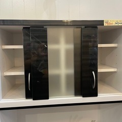 配達可【食器棚】W84.5xD44xH183.5クリーニング済み【管理番号10812】